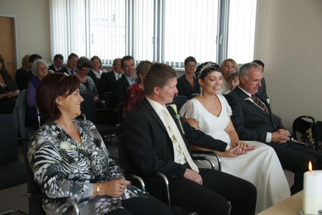 Hochzeit unseres Bayern-Fan Simone