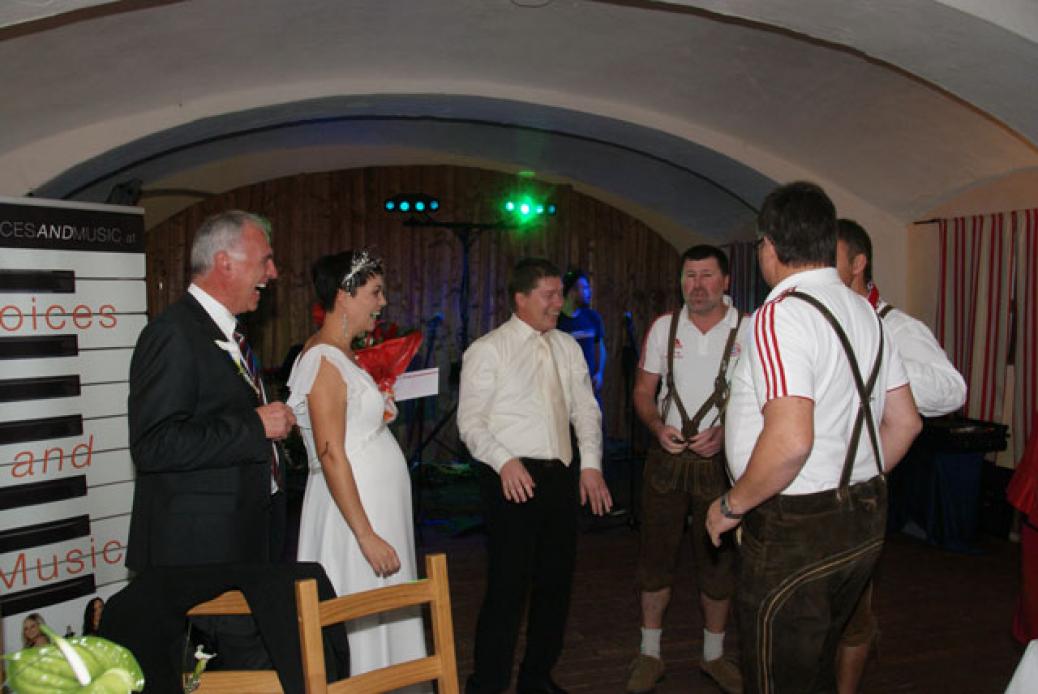 Hochzeit unseres Bayern-Fan Simone