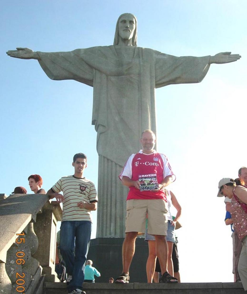 “Edelfan” Gerald Stutz in Brasilien