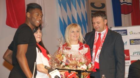 Besuch von David Alaba