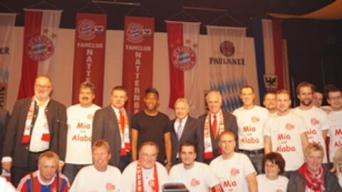 Besuch von David Alaba