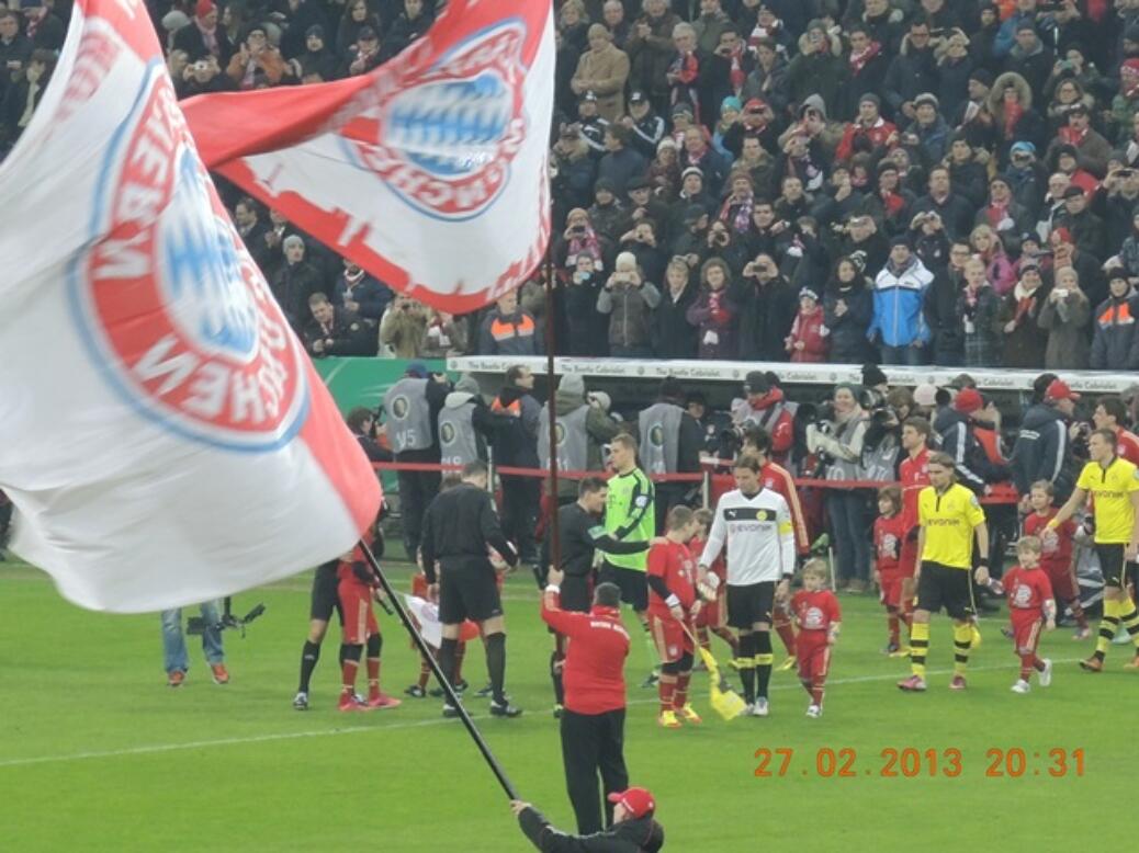 DFB-Pokal Viertelfinale FC Bayern – Borussia Dortmund