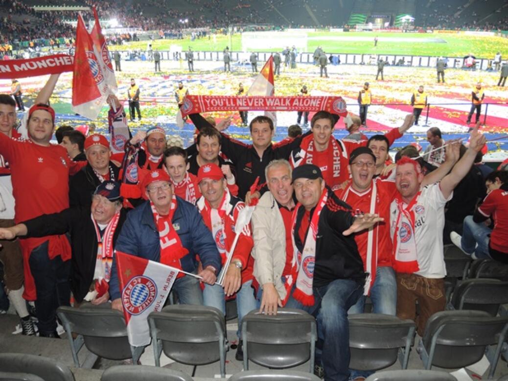 Pokalfinale Berlin FCB-Stuttgart