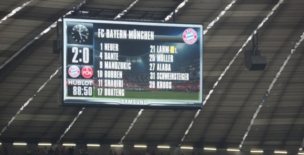 FC Bayern – 1. FC Nürnberg