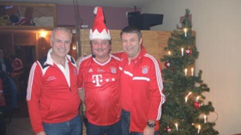 Christbaumversteigerung beim Fanclub Seehaus