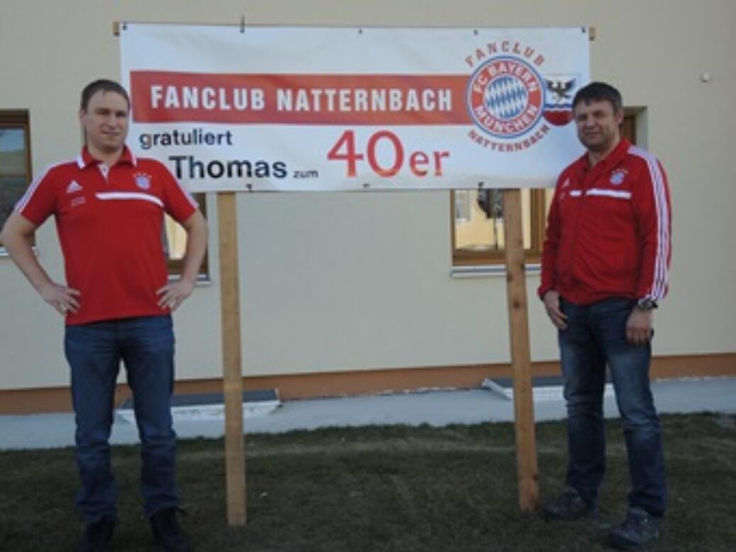 Thomas Wakolbinger feierte 40. Geburtstag