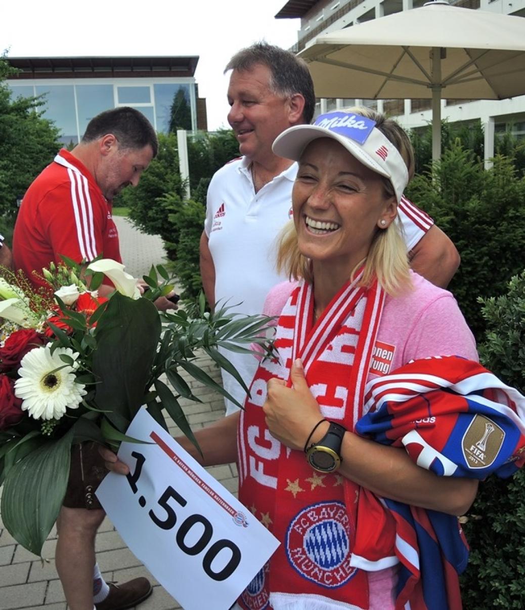 1500. Mitglied Michaela Kirchgasser