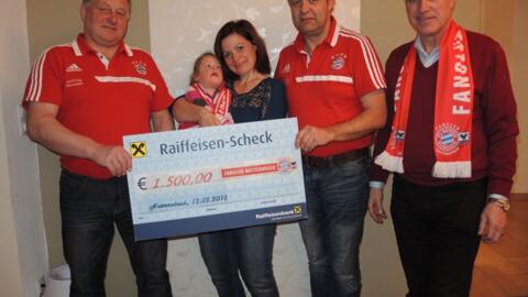 Spendenübergabe