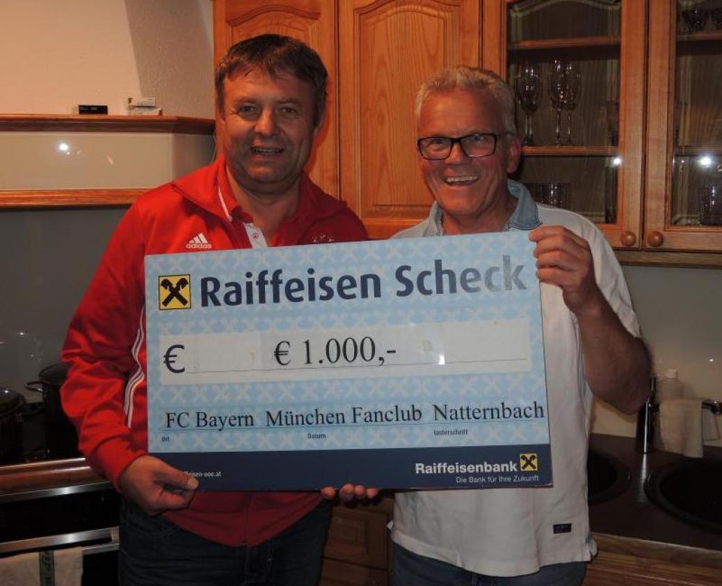 Spendenaktion für Reinhard Steidl