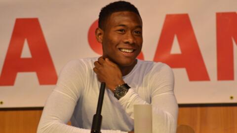 David Alaba bei Fanclub Besuch in Pocking