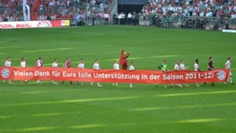 FC Bayern gegen den VfB Stuttgart