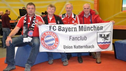 Fanclubmitglieder waren Studiogäste bei Sport am Sonntag