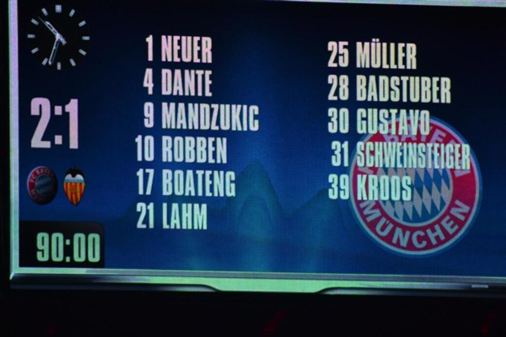 FC Bayern – Valencia CF