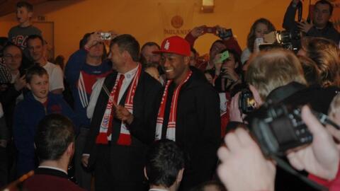 Besuch von David Alaba