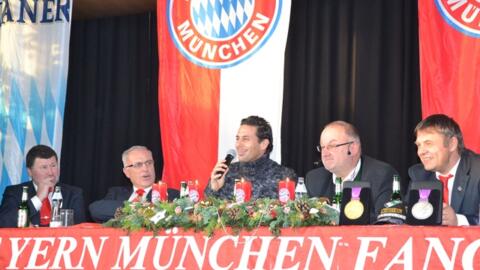 Weihnachtsfeier 2012 und Besuch von “Claudio Pizarro” und “Walter Ablinger”