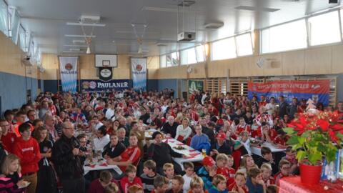 Weihnachtsfeier 2012 und Besuch von “Claudio Pizarro” und “Walter Ablinger”