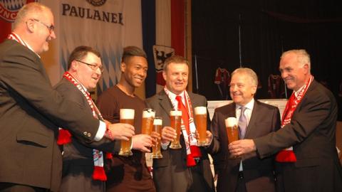 Besuch von David Alaba