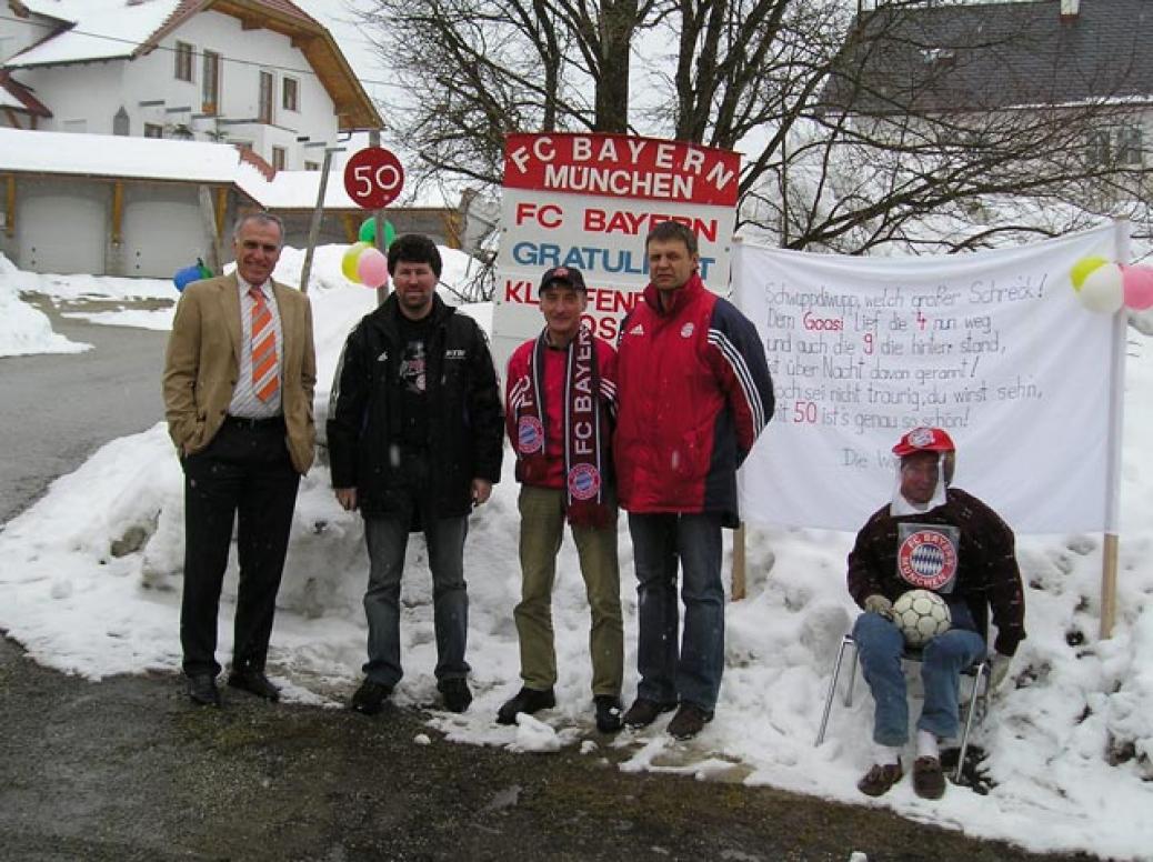 50igster Geburtstag unseres Verpflegungsmeisters Josef Klaffenböck