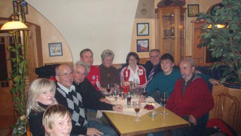 “Weihnachtsfeier unseres Fanclubs”