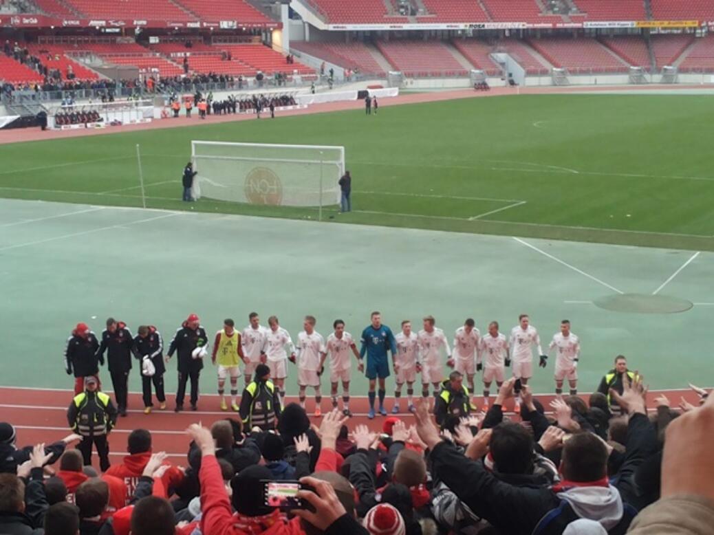 FC Bayern II gegen 1. FC Nürnberg