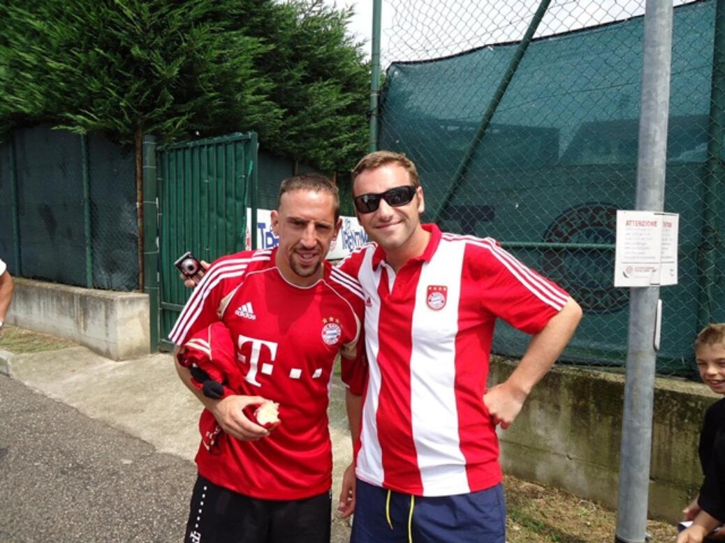 Flo und David im Trainingslager des FCB