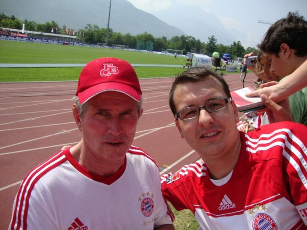 Flo und David im Trainingslager des FCB