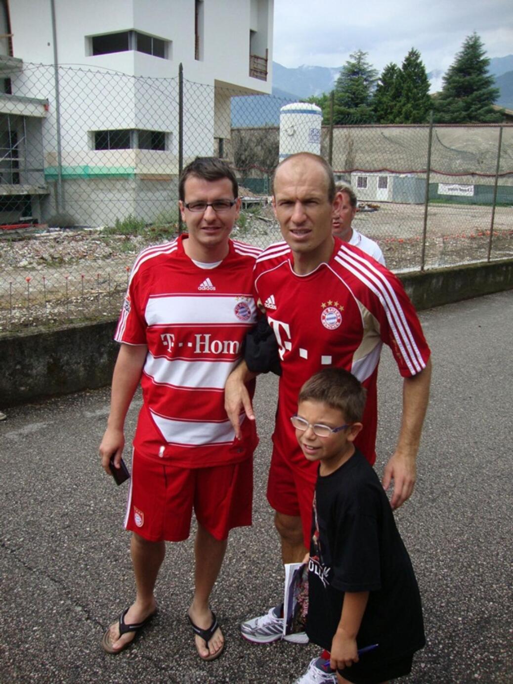 Flo und David im Trainingslager des FCB