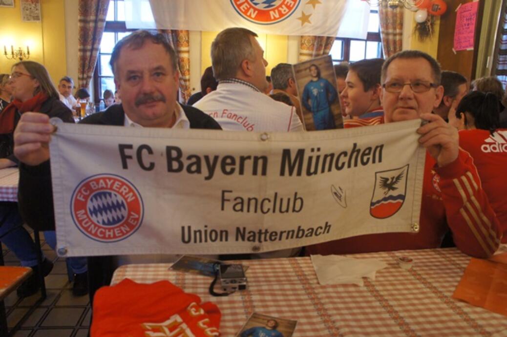 Manuel Neuer beim Fanclub Antiesental