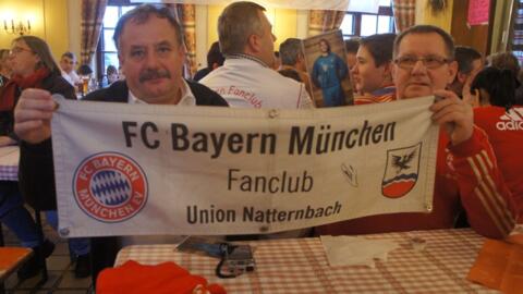 Manuel Neuer beim Fanclub Antiesental
