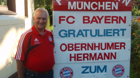“70.Geburtstag” unseres Mitglieds Hermann Obernhumer