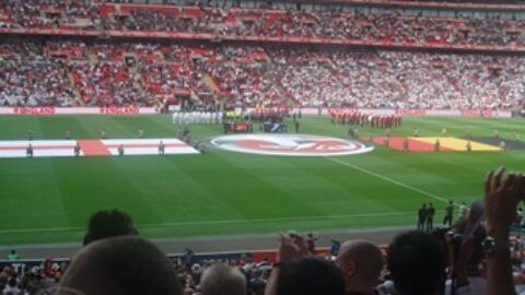 Philipp Obernhumer im Wembley Stadion