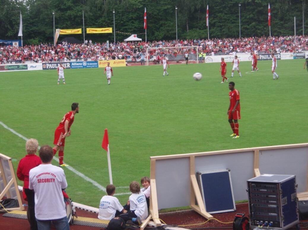 FC Bayern zu Gast in Passau