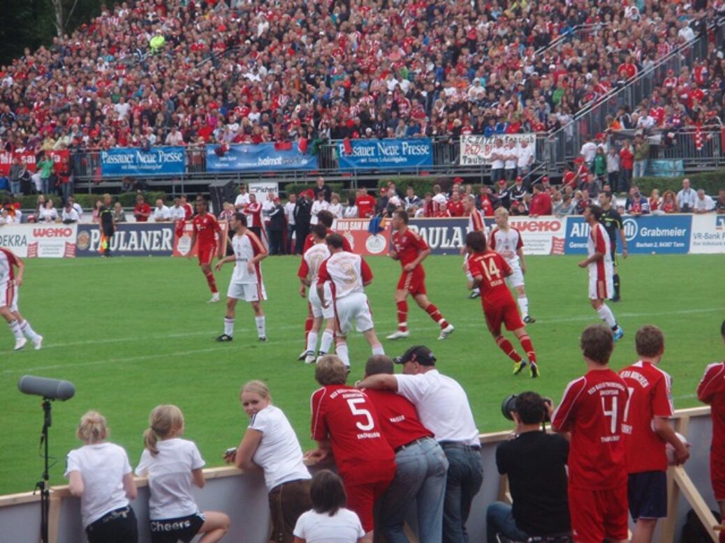 FC Bayern zu Gast in Passau