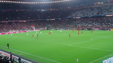 FC Bayern gegen den SV Werder Bremen