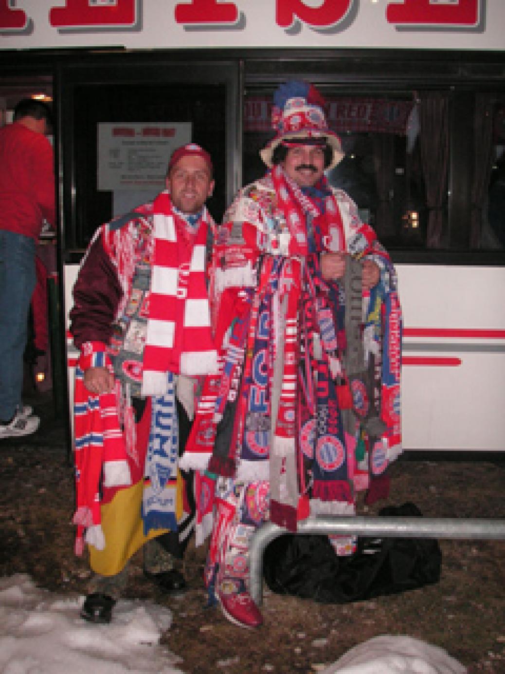So sehen echte Bayern-Fans aus….