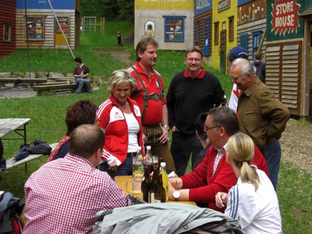 Fanclub-Sommerfest und Meisterfeier am Indianerspielgelände