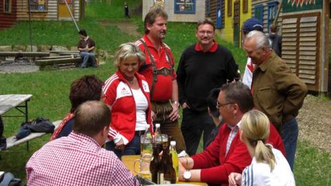 Fanclub-Sommerfest und Meisterfeier am Indianerspielgelände