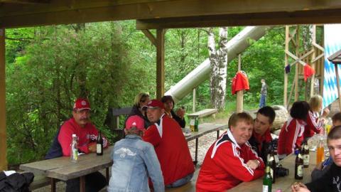 Fanclub-Sommerfest und Meisterfeier am Indianerspielgelände