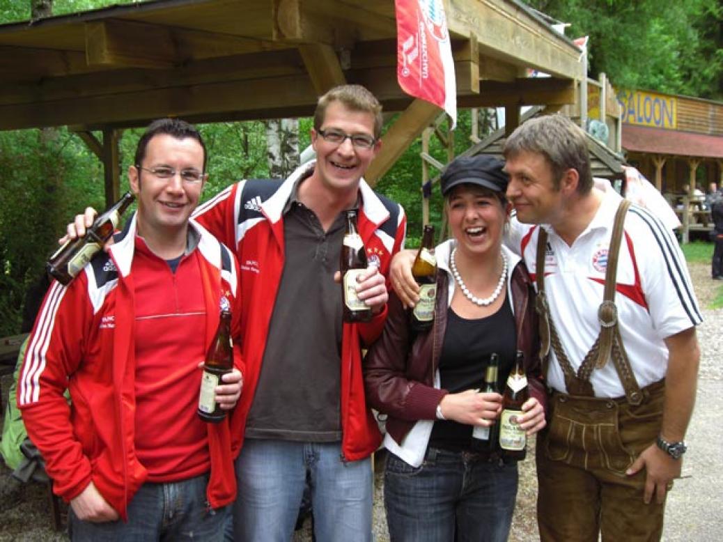 Fanclub-Sommerfest und Meisterfeier am Indianerspielgelände