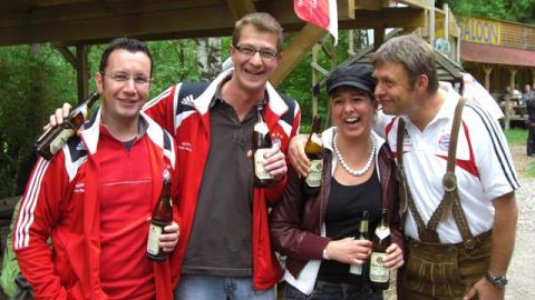 Fanclub-Sommerfest und Meisterfeier am Indianerspielgelände