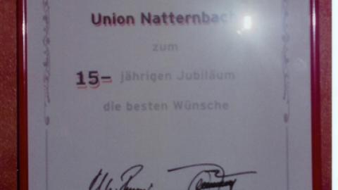 15-JAHR JUBILÄUM