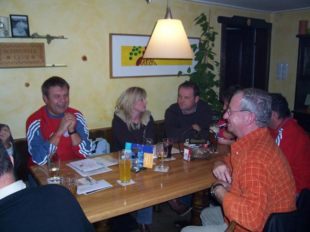 Vorstandssitzung im Gasthaus Litzlbauer in Tal