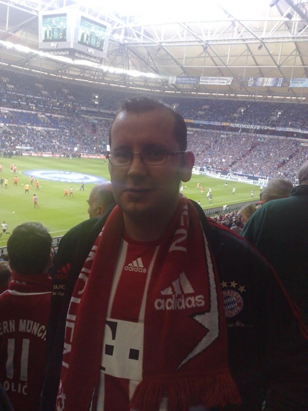 “Heisl” Hannes auf Schalke