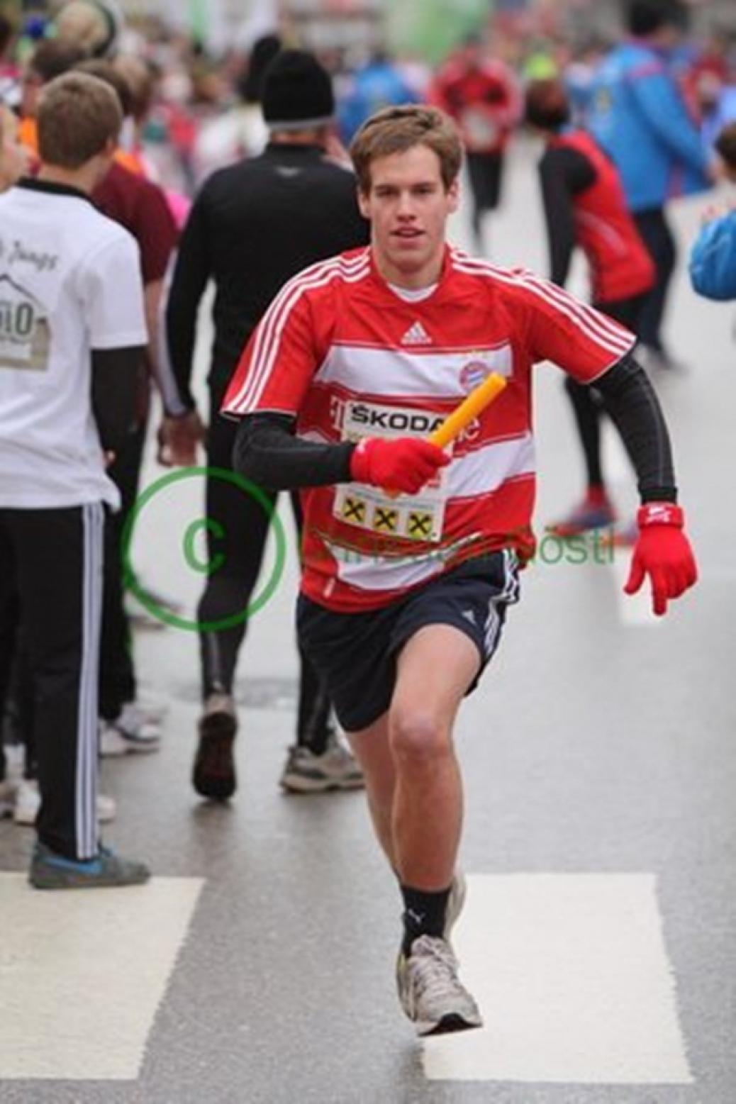 Fanclub-Staffel beim Silvesterlauf