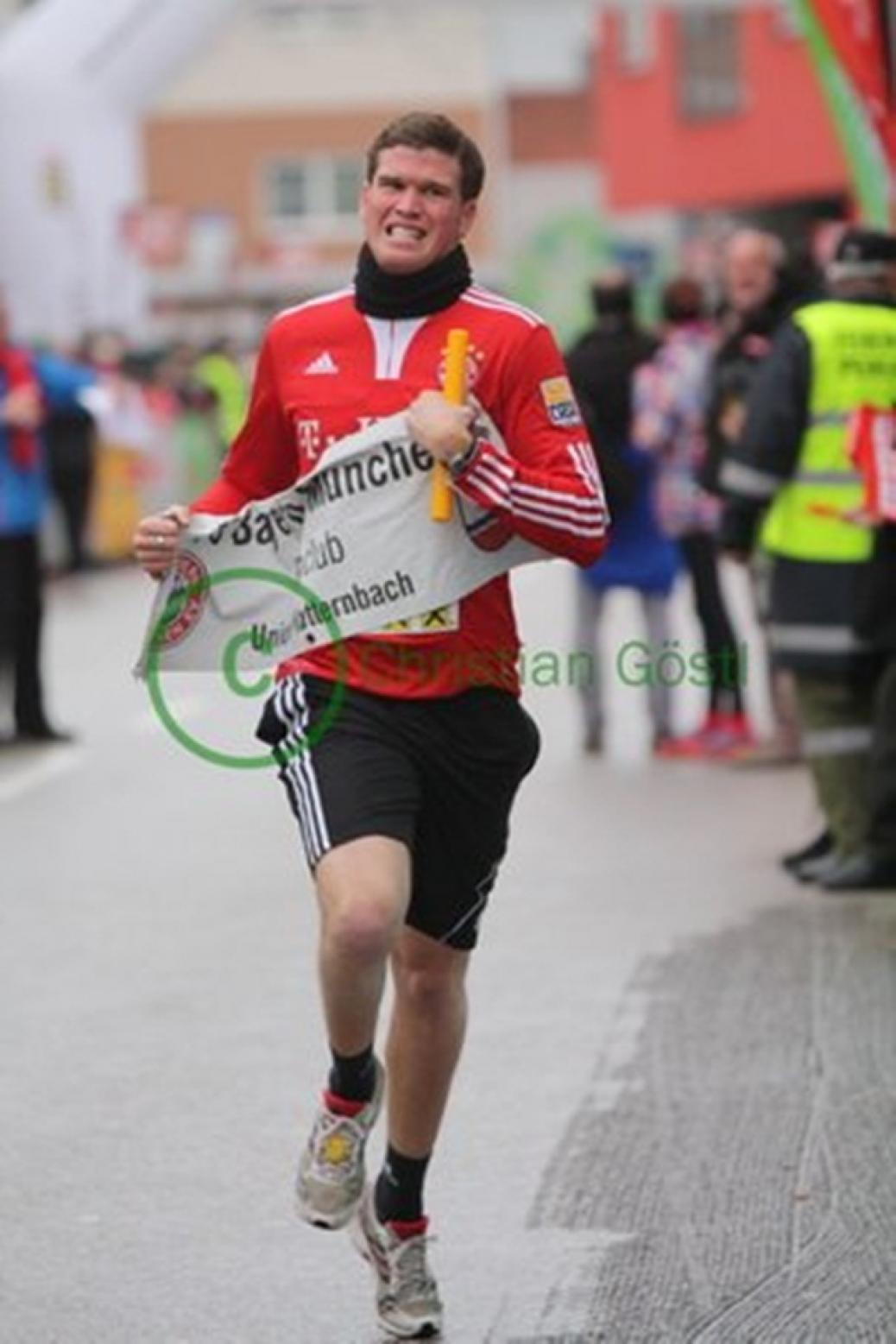 Fanclub-Staffel beim Silvesterlauf