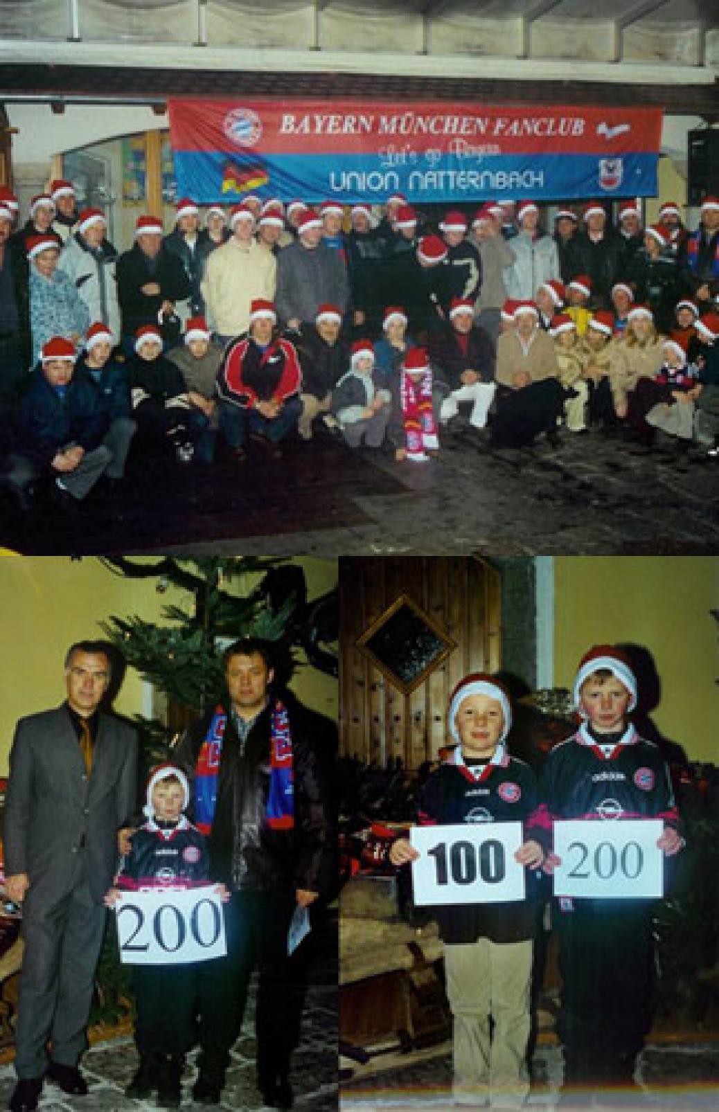 Weihnachtsfeier und 200. Mitglied