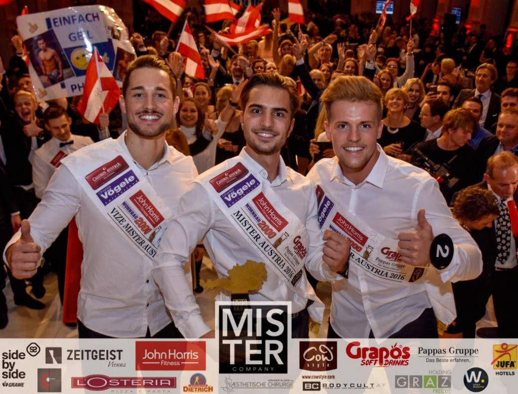 Fanclubmitglied 3. bei Mr. Austria Wahl