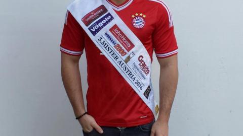 Fanclubmitglied 3. bei Mr. Austria Wahl