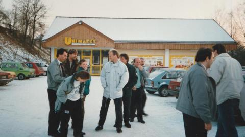 Weihnachtsfeier in Vorchdorf mit FCB-Spieler Hans Pflügler