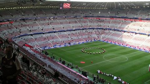 Eröffnungsspiel in der Allianz Arena – FCB : Deutschland